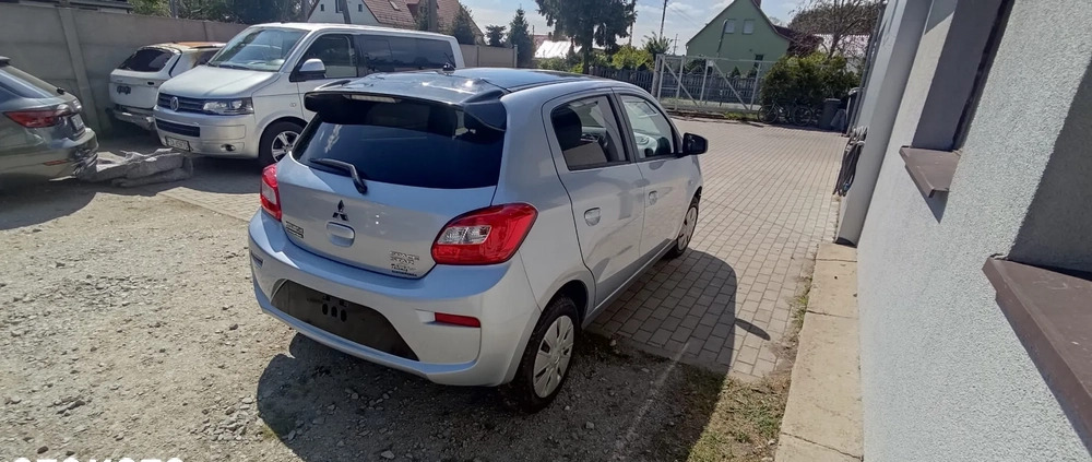 Mitsubishi Space Star cena 5500 przebieg: 12000, rok produkcji 2018 z Myślibórz małe 92